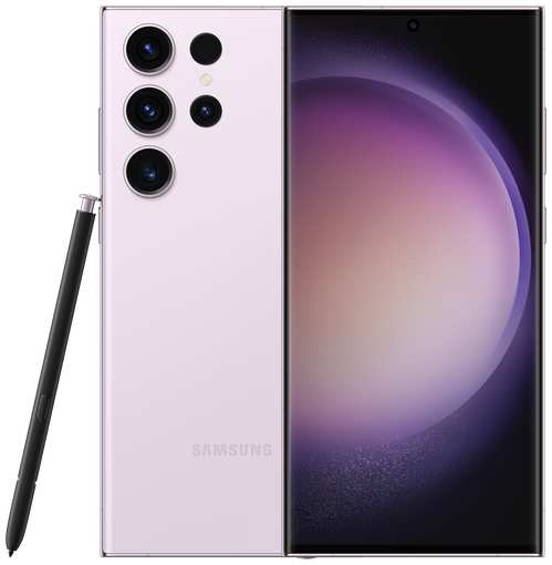 Смартфон Samsung Galaxy S23 Ultra 8/256 ГБ, Dual nano SIM, лаванда 19846273495979