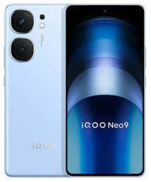 Смартфон iQOO Neo9 12/256 ГБ CN, Dual nano SIM, голубой 19846302971918