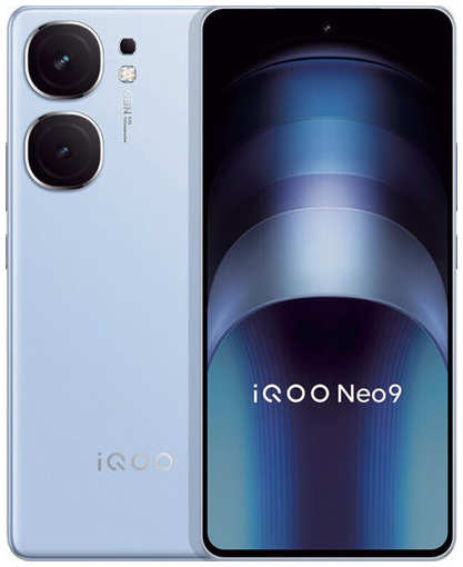 Смартфон iQOO Neo9 16/1 ТБ CN, Dual nano SIM, голубой 19846307311431