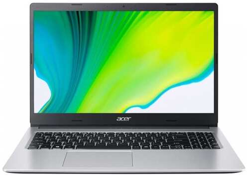 Ноутбук Acer 15.6″ Aspire A315-35-P5RW Intel Pen-N6000/8Gb/256SSD/VGA int/noOS/IPS/FHD/Silver (NX. A6LER.016) 19846315651237