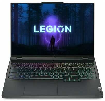Ноутбук Lenovo Legion Pro 7 16IRX8H 82WQ009YPS Intel Core i9 13900HX, 2.2 GHz - 5.4 GHz, 32768 Mb, 16″ WQXGA 2560x1600, 1000 Gb SSD, DVD нет, nVidia GeForce RTX 4080 12288 Mb, No OS, 2.8 кг, 82WQ009YPS