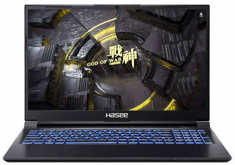 Ноутбук Hasee Z7D6 FHD i7-12650H/16Gb/SSD 512Gb/NVIDIA RTX 4050 6Gb/15,6 FHD IPS/noOS