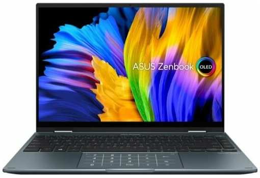 Ноутбук ASUS Zenbook 14 Flip UP5401ZA-KN012W OLED 2.8K Touch (2880x1800) 90NB0XL1-M002C0 14″ Intel Core i5-12500H, 8ГБ LPDDR5, 512ГБ SSD, Iris Xe Graphics, Windows 11 Home