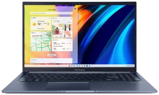 15.6″ Ноутбук ASUS VivoBook X1502ZA, Intel Core i3-1215U, 16 ГБ RAM, 2048 ГБ SSD, Intel UHD Graphics, Windows 11 Pro, русская клавиатура
