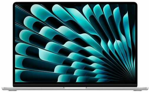 15,3″ Ноутбук Apple Macbook Air 15 2023 M2 (8C CPU, 10C GPU), RAM 8 ГБ, SSD 256gb, Silver/Серебристый, Российсая клавиатура (гравировка) 19846338180455