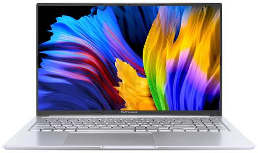15.6″ Ноутбук ASUS VivoBook 15X OLED, Intel Core i7-1360P (12 ядер), RAM 16 ГБ, SSD 1024 ГБ, Windows 11 Pro + Office 2021, Silver, Русская раскладка 19846352989462
