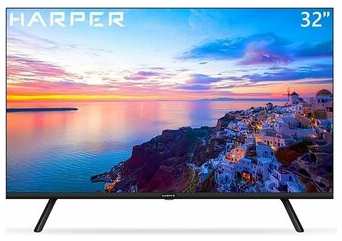 Телевизор ″ Harper 32R721TS (32″/1366x768/HDMI, USB, AV, AUX/DVB-T2, С, S, S2/Черный) 19846354999276