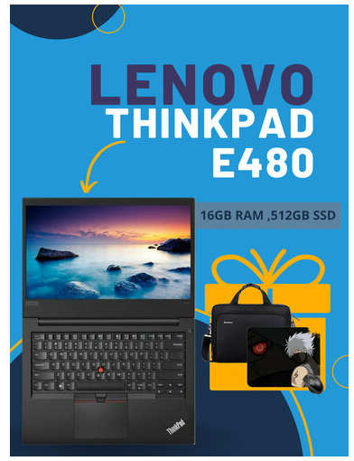 Ноутбук Lenovo ThinkPad, 14 дюймов, Intel Core i5, 16 ГБ ОЗУ, 512 ГБ SSD, Windows 11 19846358448128