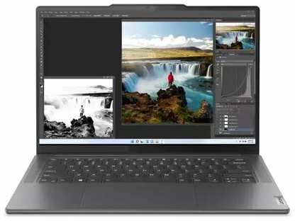 Ноутбук Lenovo Slim Pro 9i 14IRP8 (Intel Core i7-13705H/14″/3072x1920 120Hz/32GB/1TB SSD/NVIDIA GeForce RTX 4050 6GB/Win 11 Home) 83BV0000US, Storm Grey 19846364855588