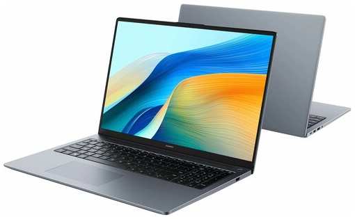 HUAWEI Ноутбук Huawei MateBook D 16 Core i5 12450H 16Gb SSD1Tb Intel UHD Graphics 16″ IPS (1920x1200) noOS grey space WiFi BT Cam (53013YLY) 53013YLY 19846398336959