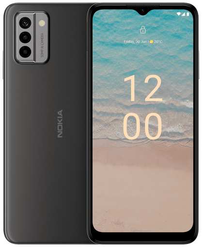 Смартфон Nokia G22 4/128 ГБ, Dual nano SIM, meteorite gray 19846398787471