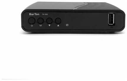 Ресивер BARTON TH-563 DVB-T2, черный 19846402454324