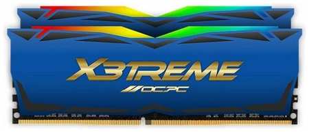 Модуль памяти OCPC 32GB X3 RGB DDR4 3600 BLUE LABEL CL18 19846404072486