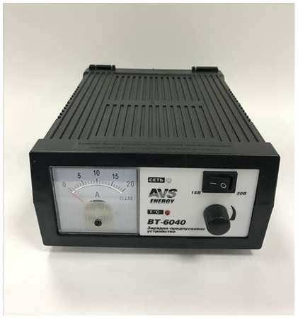 Зарядно-предпусковое устройство AVS Energy BT-6040 20А 12/24V (АКБ 8-200А)