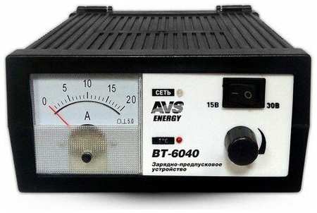 Зарядное уст-во AVS BT-6040 Ток 0-20A Напряжение-12/24В A78865S 19846404878447