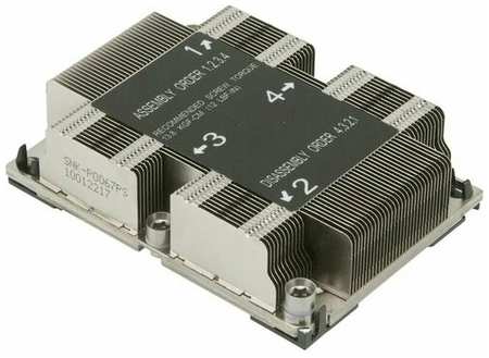 Пассивный кулер для процессора ALSEYE ASI3647-A4HCA1UHZP0067PS (SNK-PO067PS) 19846405197026