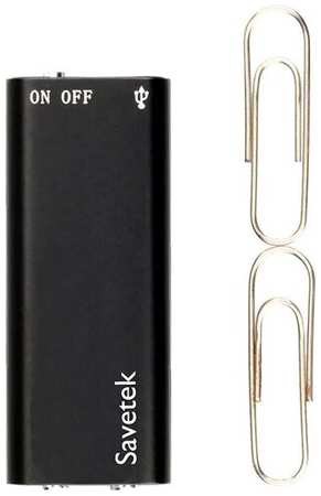 Компактный цифровой диктофон Savetek GS-R01S 8GB