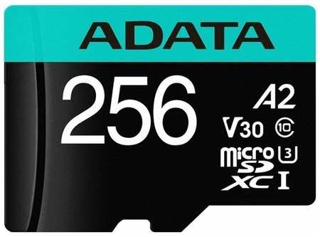 Карта памяти 256Gb MicroSD ADATA + SD адаптер (AUSDX256GUI3V30SA2-RA1) 19846407507829