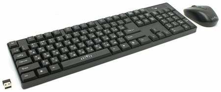 Комплект клавиатура и мышь OKLICK Wireless 210M Black USB 19846408922715