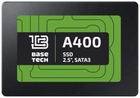 SSD BaseTech A400 480Гб, 2.5″, SATA3, Bulk 19846410146434