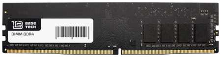 Память BaseTech DDR4 DIMM 16Гб, 2666МГц, CL19, Bulk 19846410203035