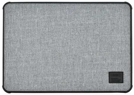 Чехол Uniq DFender Sleeve Kanvas для MacBook Pro 16 (2019), серый 19846410244186
