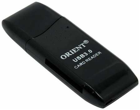Картридер USB 3.0 SDHC/SDXC/microSD/T-Flash | ORIENT CR-017B 19846410327321