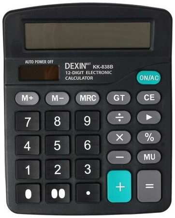 Калькулятор настольный, 12 - разрядный KK-838B, 145 х 183 х 43 мм 19846410540432