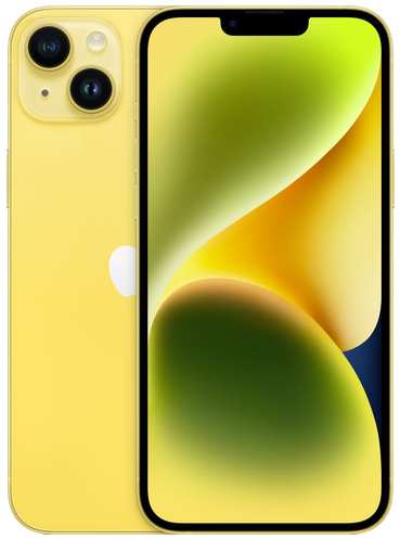 Смартфон Apple iPhone 14 Plus 256 ГБ RU, Dual: nano SIM + eSIM, желтый 19846410632317