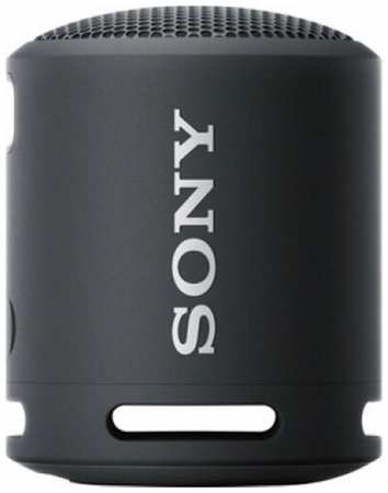 Беспроводная колонка Sony SRS-XB13, мощная блютуз маленькая, BT 4.2, влагозащита IP67, время работы 16 ч, черная 19846411181564