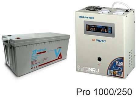 Энергия PRO-1000 + Аккумуляторная батарея Vektor GL 12-250 19846412519572