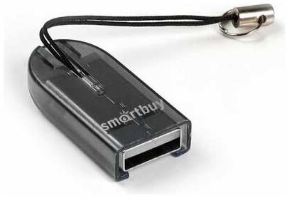 Картридер микро Smartbuy, USB 2.0 - MicroSD, 710 черный (SBR-710-K) 19846413106013
