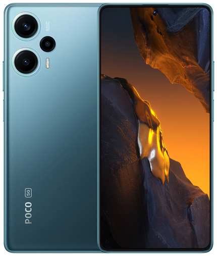 Смартфон Xiaomi POCO F5 8/256 ГБ Global, Dual nano SIM, синий 19846413200927