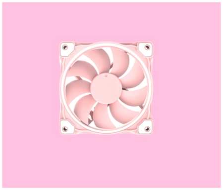 Вентилятор для корпуса ID-Cooling ZF-12025 Piglet Pink 120mm, 900 2000 RPM, 4Pin PWM 19846414644808
