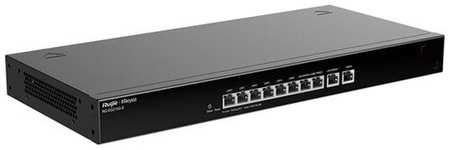 Ruijie Reyee 10-Port Gigabit Cloud Managed Gataway, 10 Gigabit Ethernet connection Ports, support up to 4 WAN ports, Max 200 concurrent users, 1.8Gbps 19846416293028