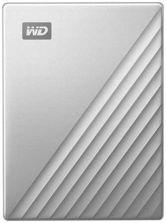 Western Digital Внешние HDD/ Portable HDD 1TB WD My Passport ULTRA (Silver), USB-C/USB 3.2 Gen1, 110x82x13mm, 130g /12 мес./ WDBC3C0010BSL-WESN 19846416310959