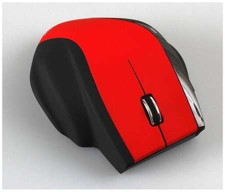 Мышь Smartbuy 613AG, беспроводная, оптическая, 2000 dpi, 2xAA , USB, красная 19846416480022
