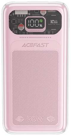 Внешний аккумулятор ACEFAST Sparkling series M1 10000mAh 30W fast charging Power Bank розовый (Cherry blossom) 19846416781013