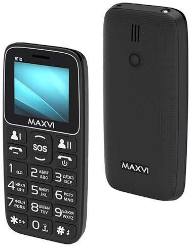 Телефон MAXVI B110 Global для РФ, 2 SIM