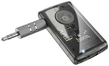 AUX Bluetooth Ресивер hoco E66 / автомобильный Bluetooth адаптер для музыки и громкой связи