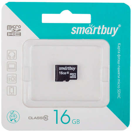 SmartBuy MicroSDHC 16GB Smart Buy Сlass 10 (без адаптера) 19846418846187