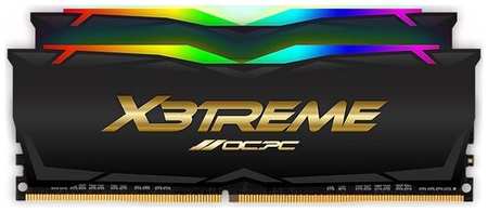 Оперативная память для компьютера OCPC X3 RGB LABEL DIMM 64Gb DDR4 3600 MHz MMX3A2K64GD436C18BL MMX3A2K64GD436C18BL