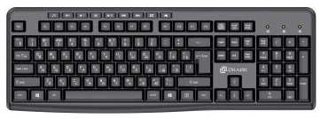 Клавиатура OKLICK K225W черный USB беспроводная Multimedia (1875232) 19846420612875