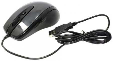 Мышь A4TECH, мышь оптическая, мышь проводная, USB, мышь 1600 dpi, мышь серого цвета 19846422124926