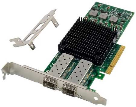 Сетевая карта PCIe x8 (BCM57810) 2 x SFP+ 10Gbps Server NIC | ORIENT XWT-BM810PE8 SFP