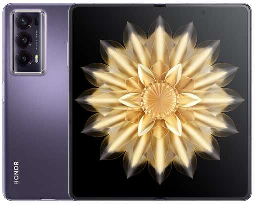 Смартфон HONOR Magic V2 16/256 ГБ Global для РФ, Dual nano SIM, фиолетовый 19846430053972