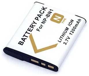 OEM Аккумуляторная батарея для фотоаппарата Sony Cyber-shot DSC-J (NP-BN1) 3,7V 1200mAh