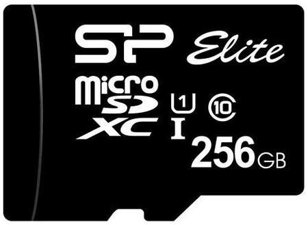 Флеш карта microSDXC 256Gb Class10 Silicon Power SP256GBSTXBV1V20 Elite w/o adapter 19846437484702