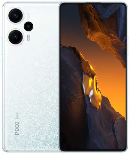 Смартфон Xiaomi POCO F5 8/256 ГБ Global, Dual nano SIM, белый 19846447443340
