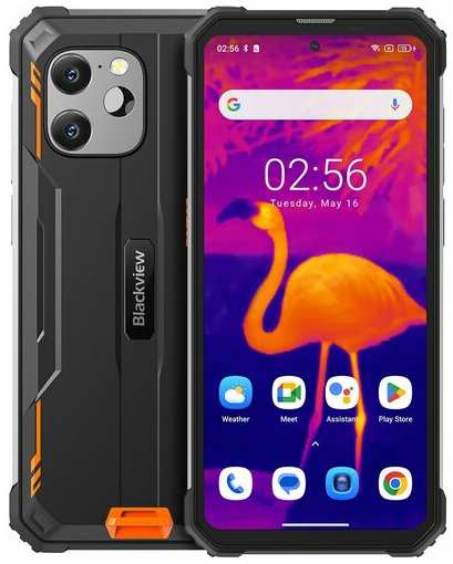Смартфон Blackview BV8900 8/256 ГБ, Dual nano SIM, оранжевый 19846450583532